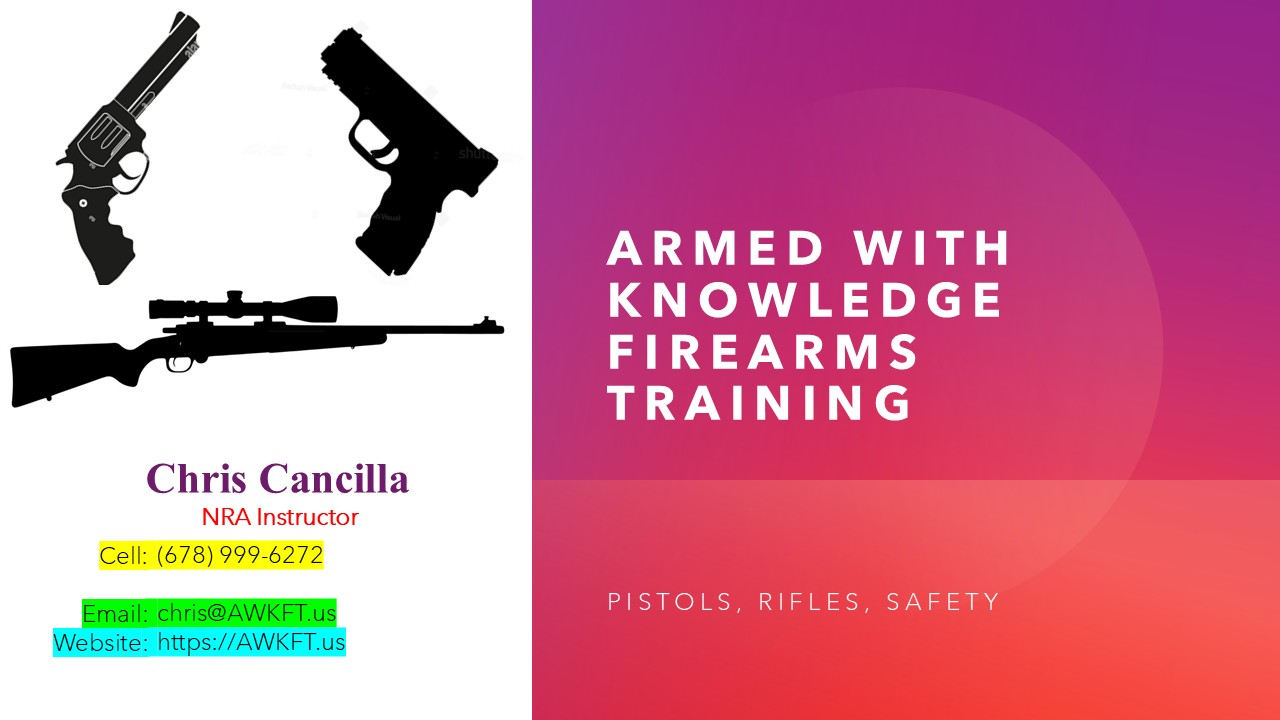 Armed with Knowledge Firearms Training